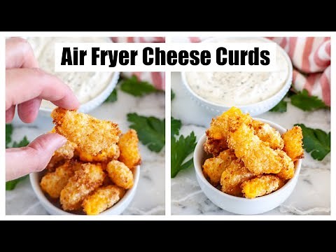 Air Fryer Cheese Curds