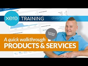 Xero Training | Quick Walkthrough Products and Services in Xero!