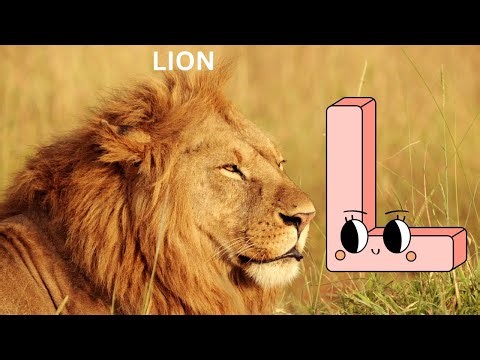 L is for Lion 🦁 | Jungle King ABC Song for Kids | Animal Alphabet Rhymes