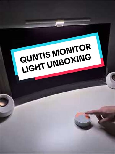 Unboxing Quntis Store White Monitor Light Bar