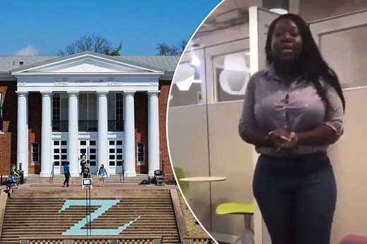 Black student erupts over ‘too many white people’ at UVA multicultural center
