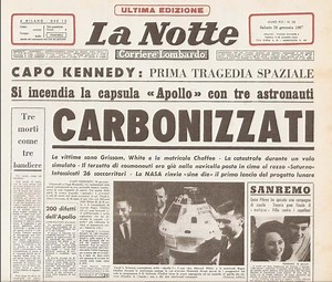 La tragedia di Apollo 1: il ricordo della Nasa a 50 anni dalla morte dei 3 astronauti