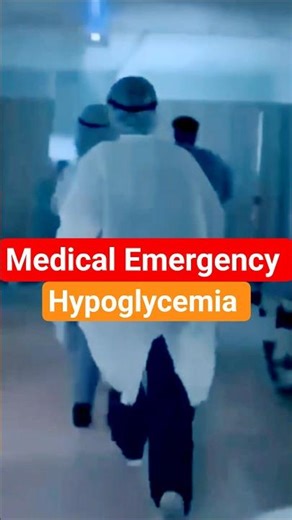 Low Sugar/ Hypoglycemic Emergency 🚨 #medicine #diabetes #shorts