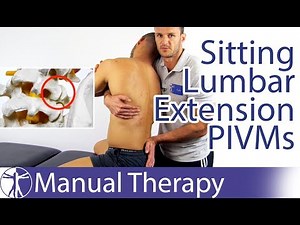 Passive Intervertebral Assessment Lumbar Spine Extension in Sitting | PIVMs