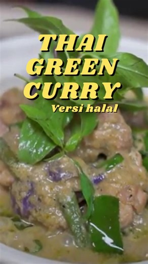 Thai Green Curry, dulu saya takut nak cuba green curry ini, tapi sekali dah cuba WOW 🤩🤩🤩, memang tak boleh lupa.🫠🫠 Siapa sini peminat Thai green Curry ini nak cuba masak sendiri, saya dah sharekan resipi khas belajar dari sifu Thai saya.😁😁 Boleh save and cuba masak sendiri lagi puas hati dan tambah banyak kali! 😍 Nak masak dia pun memang senang saja kan? Sayang- sayang mesti cuba tau, saya recommend sangat 😍Bahan-bahan（Pes）:Cili Hijau 80g Cili Padi Hijau 25g Bawang Merah 17g Garlic 17gS