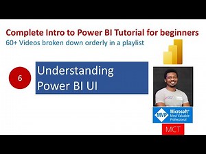 6 Understanding Power BI Desktop User Interface