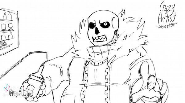 Creative Animation Inspired by Undertale Characters