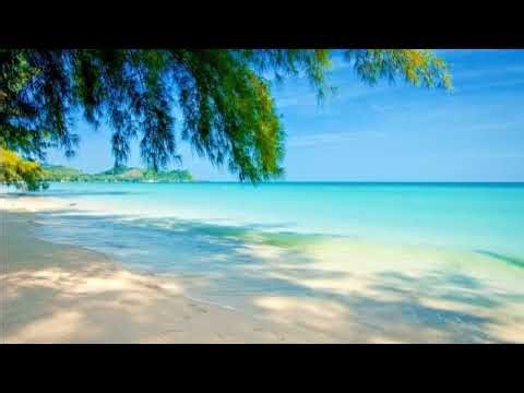 Tropical Beach Ambience | Gentle Ocean Waves on a Deserted Paradise — 6 Hours