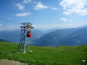 Transportseilbahn Fidaz-Flimserstein (Pendiculara da latg Crap da Flem)