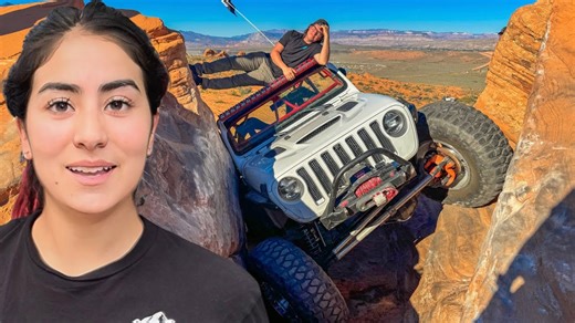 I conquer the fallen trail at Sand Hollow