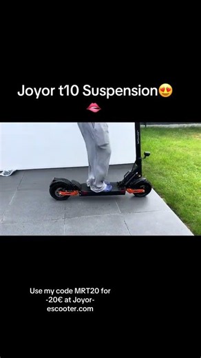 JOYOR electric scooter fits every moment.