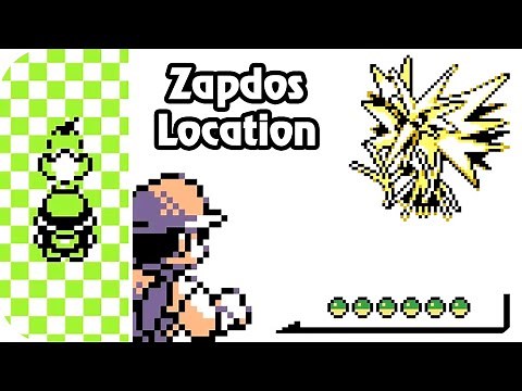Pokémon Red, Blue & Yellow - Zapdos Location & Battle (HQ)