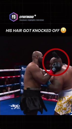 Boxers Hair KNOCKED OFF 😳
