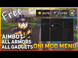 Pixel Gun 3D PC | Trolling lobbies with Oni 3.0 | Crack Mod Menu