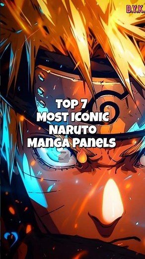 Top 7 Most ICONIC Naruto Manga Panels