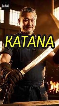 The Ancient Art of Katana Making | Traditional Japanese Sword Process #shorts