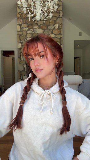 Recreating Viral Hairstyles with Bangs Tutorial