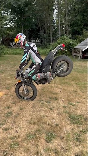 All Out on a TW200 Trail Bike