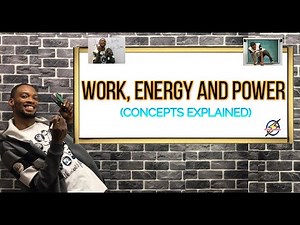 Concept of Work, Energy And Power (Explained)