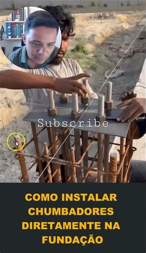 How to Install Anchor Bolts Directly into the Foundation #metalstructure