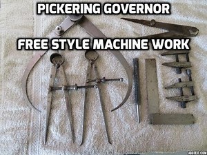 Steam Powered Machine Shop 52 Free Style Machine Work, Pickering Governor