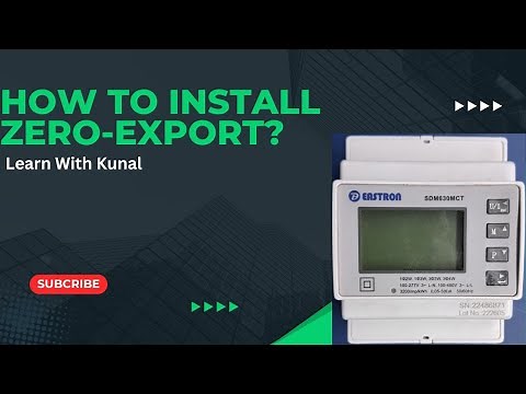 How to install Zero-Export Device (ZD MODBUS MCT) on your 3-Phase solar inverter?