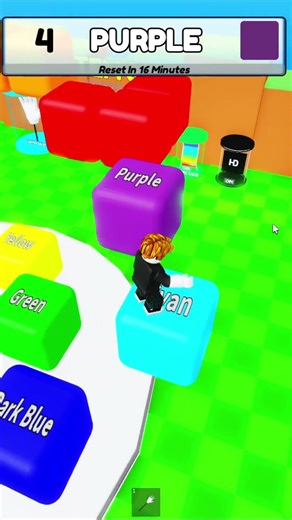 Starting from the basic? #roblox #colorclimb #colorblock #colorblockclimbslap #shorts #robloxshorts