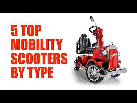 5 Top Mobility Scooters by Type