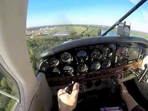 My First Solo Flight! Piper Cherokee Warrior II