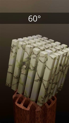 Perfect Fit Marble Cube Physics Simulation #3d #blender #asmr #satisfying