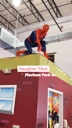 julia | little local magic® ~ NJ family fun & events on Instagram: "16,000 sq ft of pure kid magic ✨ play, climb, create & explore! Imagine That has a special place in my heart 💗 I actually came here as a kid at the original Rt 10 location — and now exploring it with mine feels extra magical. The new owners have poured over $1M into updates…most recently a STEM + light play wall that spans the entire back of the space! True to the name, there are endless ways to play: 🎉 Baby doll nursery & pla