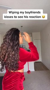 1.6M views · 10K reactions | His reaction was hilarious & cute at the same time  #fyp #foryou #prank #reaction #couplegoals #boyfriend | The Trench Family | Facebook