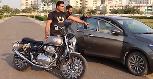 Royal Enfield Interceptor is a LOT faster than the C-Segment sedan: Proof! [Video]