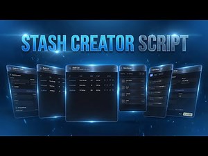 FiveM Stash Creator Script | Log & History System | Admin Features | Easy Setup