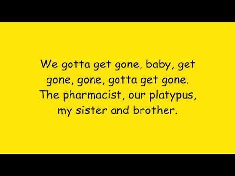 Phineas And Ferb - Gotta Get Gone Lyrics (Extended + HD + HQ)