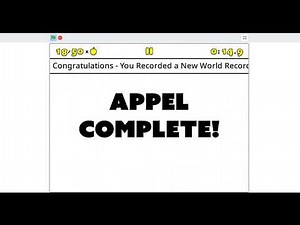 Appel by Griffpatch lvl 9 0:14.9 [Former WR] speedrun