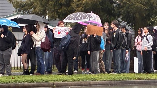 Western Washington students walk out Friday protesting US immigration policies