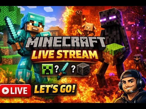 Sab Khatm Fir Se Start | Minecraft Live Stream Hindi | SultanXGamez | #shorts #minecraft #gaming