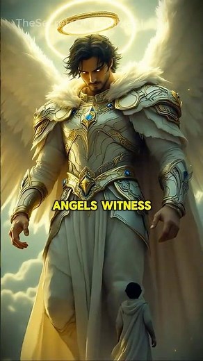 Did You Know There Are Angels Watching Over Us? #god #bible #christianity #history #faith #shorts