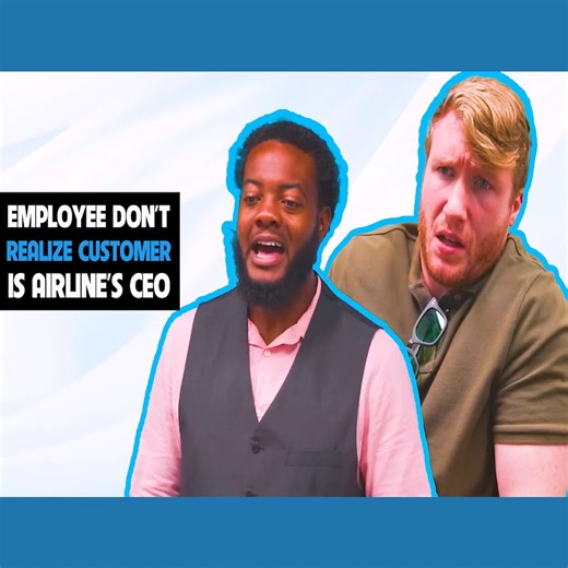 6.7K reactions · 757 shares | Airline Employee Don't Realize Customer Is Airline’s Ceo #drama | Cartel Crew | Facebook