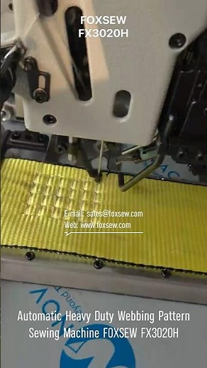 Automatic Heavy Duty Webbing Sewing Machine