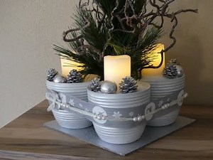 DIY: Adventskranz / Advent wreath