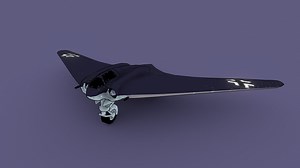 Horten Ho 229 - Download Free 3D model by vit4ce
