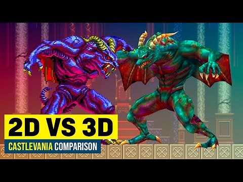 Castlevania All Bosses Comparison (Rondo of Blood vs Dracula X Chronicles)