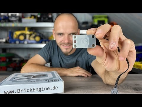 BrickEngine V1 - Mini Motor für Lego & andere Klemmbaustein-Motorisierungen