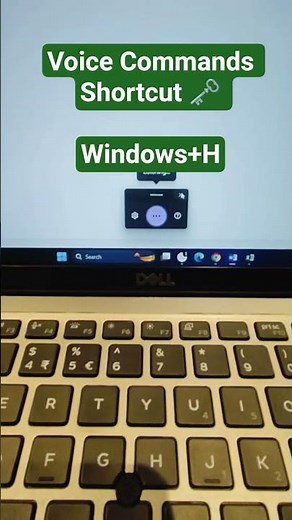Voice commands in Laptop Shortcut Key 🗝️ #techtech #tech #techreels