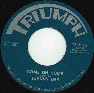 Johnny Dee - Come On Home