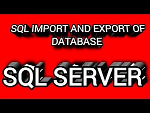 SQL SERVER EXPORT/ IMPORT DATA ||SQL SERVER EXPORT IMPORT WIZARD.SQL DATA EXPORT DATA IN EXCEL.Ep-13
