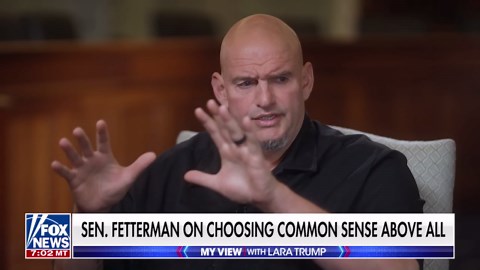 Pennsylvania Senator John Fetterman says we need to be talking to each other more