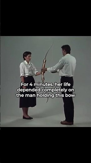 Rest Energy (1980) by Marina Abramović and Ulay
